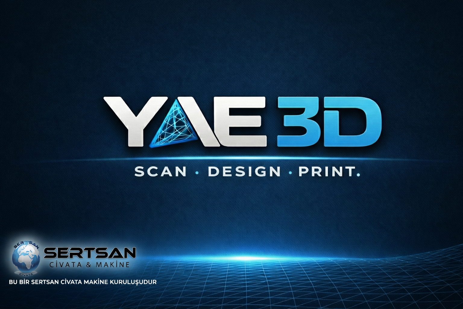 YAE 3D Logo